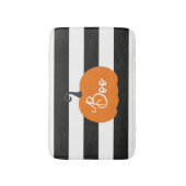 「ブー」カボチャ・ハロウィン バスマット (正面縦)