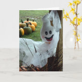 ブー カード (黄色い花)