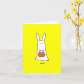 ブー。 カード (黄色い花)