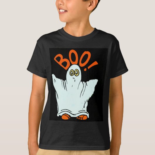 ブー!キッズダークTシャツ Tシャツ (正面)