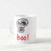 ブー! コーヒーマグカップ (正面左)