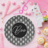 ブー！ゴシックスカルダマスク紙プレート ペーパープレート (パーティー)