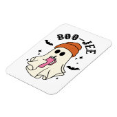 ブー・ジェー面白いハロウィーンタンブラーインスパイア幽霊 マグネット (左側)