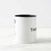 ブー・ジェー面白いハロウィーン マグカップ (中央)