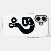 ブー スカル 疑問符 Case-Mate iPhoneケース (裏面 (横))