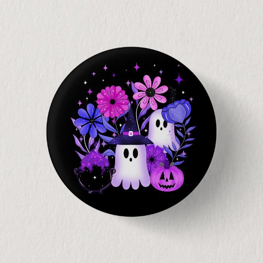 ブー・タニカルな夢 缶バッジ (正面)