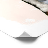 ブー・ダック子供部屋・ウォール・アートの覗き ポスター (角)