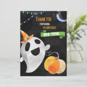 ブー・デイ・サンキューカード 招待状 (スタンド正面)