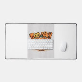 ブー！ デスクマット (キーボード&マウス)