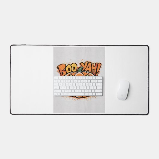 ブー！ デスクマット (キーボード&マウス)