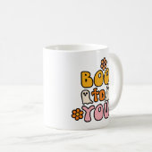 ブー・トゥ・ユー かわいいハロウィン コーヒーマグカップ (正面右)