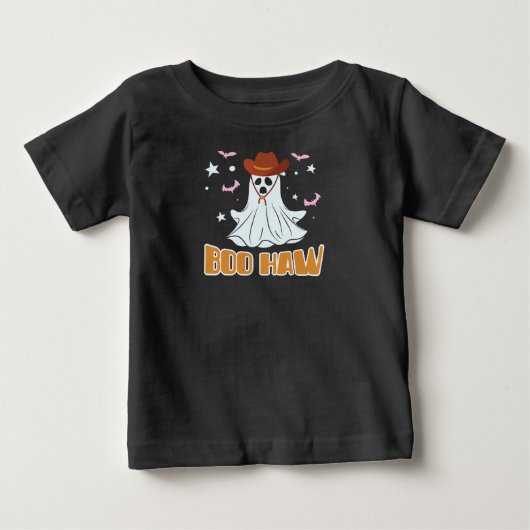 ブー・ハウ。 ベビーTシャツ (正面)