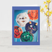 ***ブー***ハッピーハローウィン! カード (黄色い花)