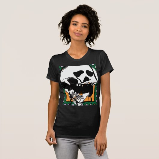 ブー ハッピー ハロウィン Tシャツ (正面フル)