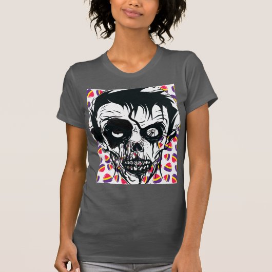 ブー ハッピー ハロウィン Tシャツ (正面)