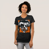 ブー ハッピー ハロウィン Tシャツ (正面フル)