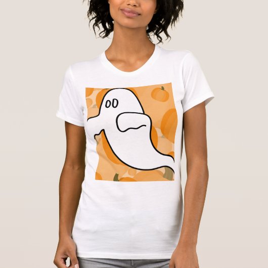 ブー ハッピー ハロウィン Tシャツ (正面)