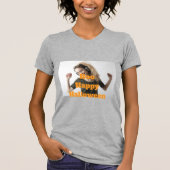ブー ハッピー ハロウィン Tシャツ (正面)
