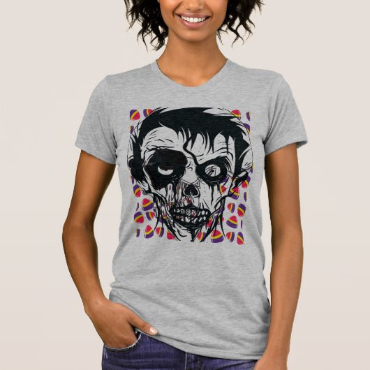 ブー ハッピー ハロウィン Tシャツ (正面)
