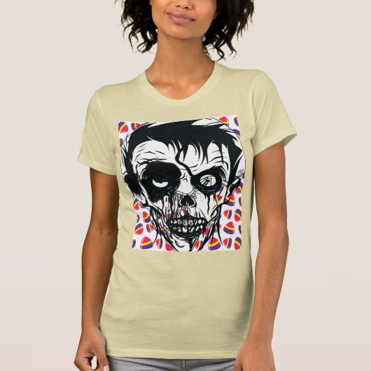 ブー ハッピー ハロウィン Tシャツ (正面)