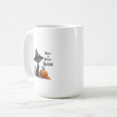 ブー+ハロウィン+パーティーマグ コーヒーマグカップ (正面左)