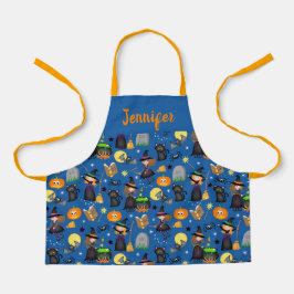 ブー!ハロウィーンエプロン子供へン エプロン