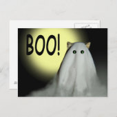 ブー!ハロウィーンカード ポストカード (正面/裏面)