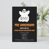 ブー！ハロウィーン幽霊招待状 招待状 (スタンド正面)