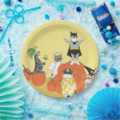 ブー！ハローウィンパーティプレート ペーパープレート (パーティー)