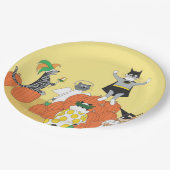 ブー！ハローウィンパーティプレート ペーパープレート (アングル)