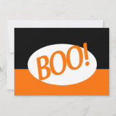ブー-ハローウィンパーティ招待状 招待状 (裏面)