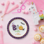 ブー·バースデー·パーティー·プレート-カスタム ペーパープレート (パーティー)