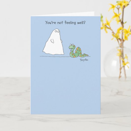 ブー!ヒス! カード (黄色い花)