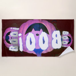 ブー! ビーチタオル