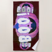 ブー！ ビーチタオル (正面)