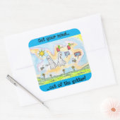 ブー・ビー スクエアシール (封筒)