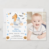 ブー！ファーストバースデー 招待状 (正面)