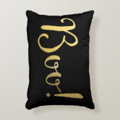 ブー!フェイク金ゴールドルックハロウィーンフェスティバル秋 アクセントクッション (正面(垂直))