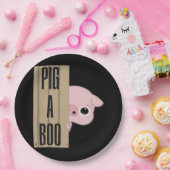 ブー・フェンスを食べる ペーパープレート (パーティー)