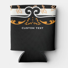 ブー!ブラック&オレンジハローウィンパーティ 缶クーラー