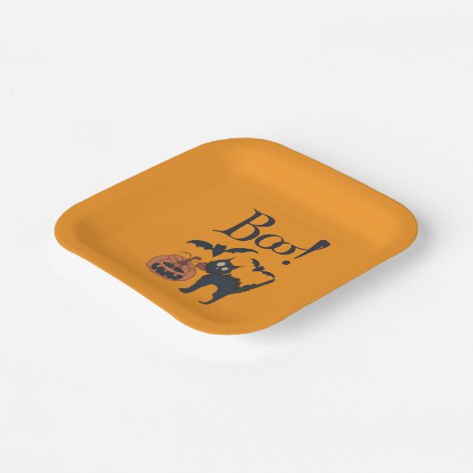 ブー！ ペーパープレート (傾斜あり)