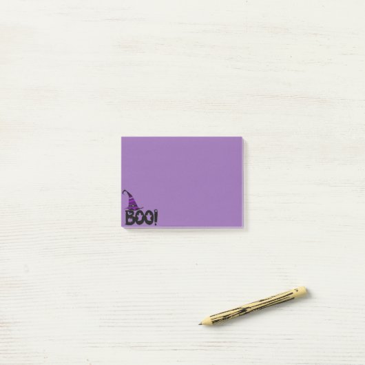 ブー！ ポストイット (デスク上)