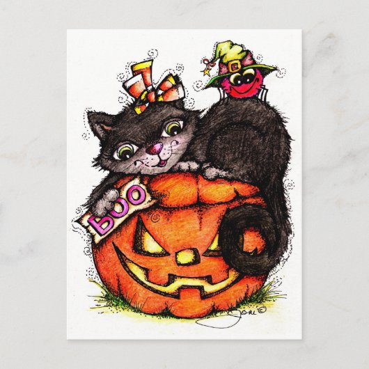 ブー！ ポストカード (正面)