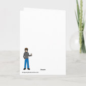 ブー・ママが大好き カード (裏面)