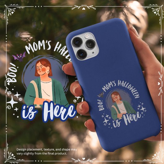 ブー！ママのハロウィーンはここにある Case-Mate iPhoneケース