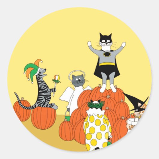 ブー！ ラウンドシール (正面)