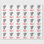 ブー！ ラッピングペーパー (フラット)