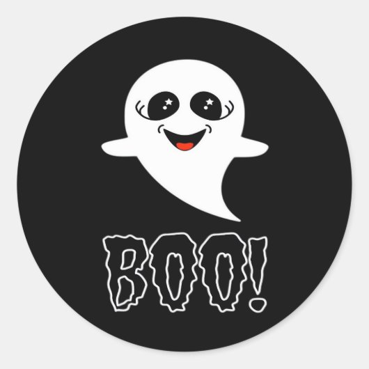 ブー!リトルハロウィーンバイルーカス ラウンドシール (正面)