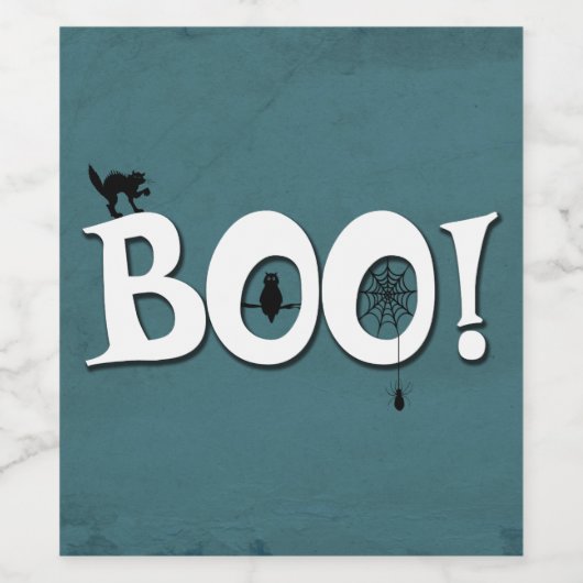 ブー! ワインラベル (シングルラベル)