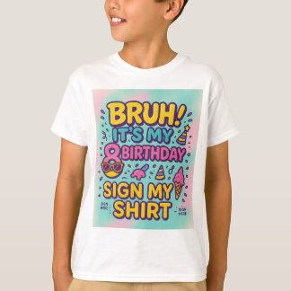ブー!私の8誕生日» Tシャツ